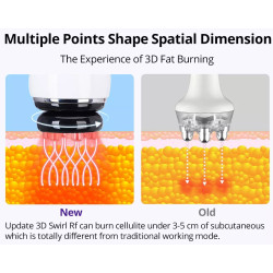 Ultragarso kavitacijos vakuuminis RF lieknėjimo grožio aparatas 7 in 1