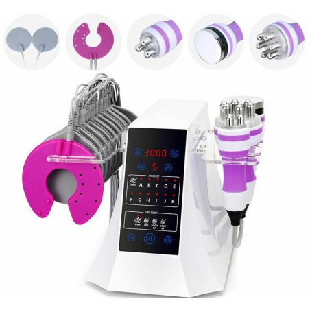 Kūno lieknėjimo raumenis stimuliuojantis raukšles mažinantis grožio aparatas