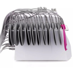 Kūno lieknėjimo raumenis stimuliuojantis raukšles mažinantis grožio aparatas