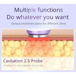 Ultragarso kavitacijos vakuuminis RF Bio lipo lazerinis aparatas