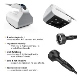 Kavitacijos RF vakuuminis ir Emslim lieknėjimo aparatas