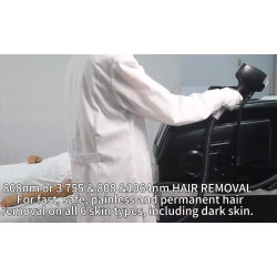 Epiliacijos diodo lazeris 808 nm plaukų šalinimui