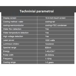 Epiliacijos diodo lazeris 808 nm plaukų šalinimui
