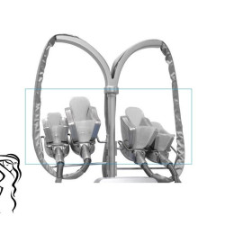 Krioterapijos kriolipolizės RF Lipo Lazerio aparatas