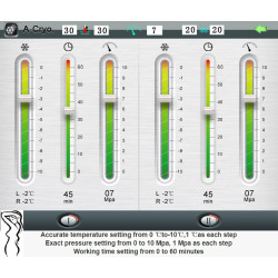 Krioterapijos kriolipolizės aparatas
