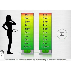 Krioterapijos kriolipolizės aparatas