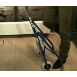 Vaikštynė su 2 ratukais ir sėdyne