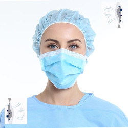Medicininės veido kaukės .
