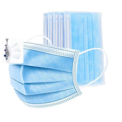 Medicininės veido kaukės .