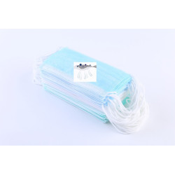 Medicininės veido kaukės .