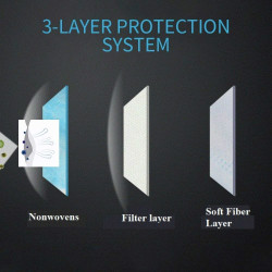 Medicininės veido kaukės .