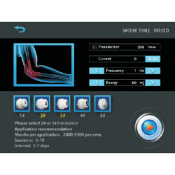 Smūgio bangos terapijos aparatas