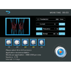 Smūgio bangos terapijos aparatas