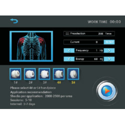 Smūgio bangos terapijos aparatas