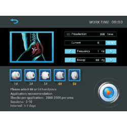 Smūgio bangos terapijos aparatas