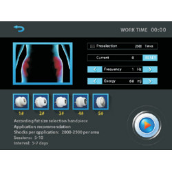 Smūgio bangos terapijos aparatas