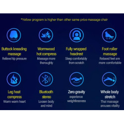 Masažinė kėdė viso kūno masažui