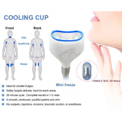 Krioterapijos kriolipolizės RF Lipo Lazerio aparatas