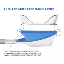 Krioterapijos kriolipolizės RF Lipo Lazerio aparatas