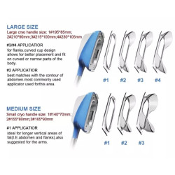 Krioterapijos kriolipolizės RF Lipo Lazerio aparatas