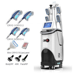 Krioterapijos kriolipolizės RF Lipo Lazerio aparatas