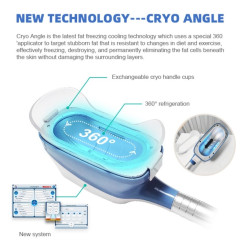 Krioterapijos kriolipolizės RF Lipo Lazerio aparatas