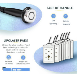 Krioterapijos kriolipolizės RF Lipo Lazerio aparatas