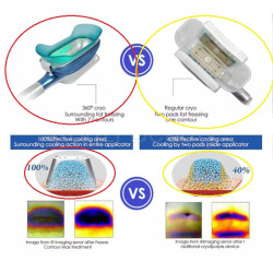 Krioterapijos kriolipolizės RF Lipo Lazerio aparatas