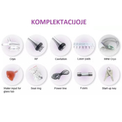 Krioterapijos kriolipolizės RF Lipo Lazerio aparatas