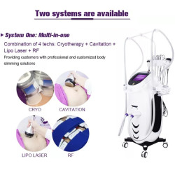 Krioterapijos kriolipolizės RF Lipo Lazerio aparatas