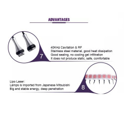 Krioterapijos kriolipolizės RF Lipo Lazerio aparatas