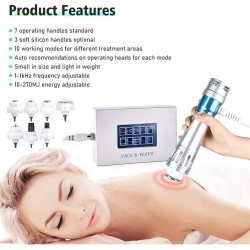 Smūginės, vibracinės bangos terapijos aparatas