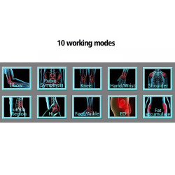 Smūginės, vibracinės bangos terapijos aparatas