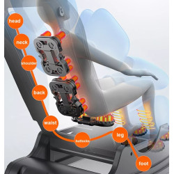 Masažinė kėdė viso kūno masažui 3D