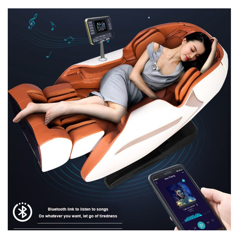 Masažinis fotelis Luxury 4D Zero Gravity