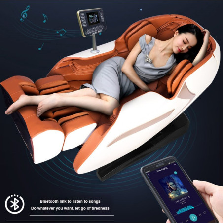Masažinis fotelis Luxury 4D Zero Gravity