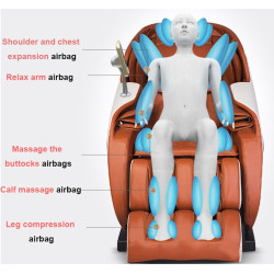 Masažinis fotelis Luxury 4D Zero Gravity