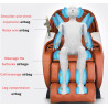 Masažinis fotelis Luxury 4D Zero Gravity