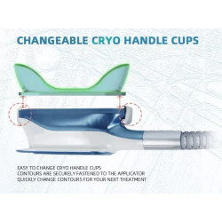 Krioterapijos kriolipolizės RF Lipo Lazerio aparatas