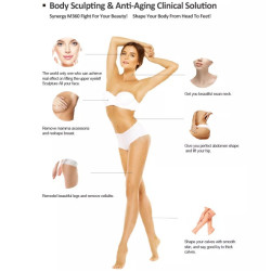 Velachape 360 RF+Roller+IR+LED veido, kūno masažuoklis