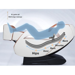 Masažinis fotelis Luxury 4D Zero Gravity