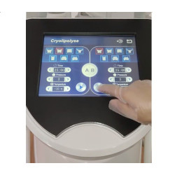 Krioterapijos kriolipolizės 360 aparatas