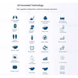 Masažinė kėdė viso kūno masažui