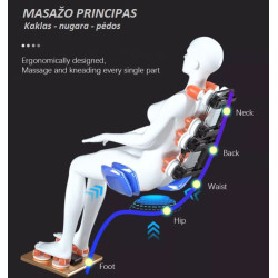 Masažinė kėdė viso kūno masažui