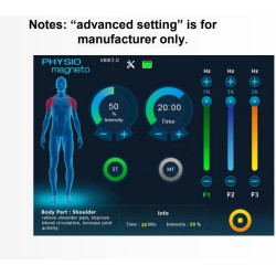 Fiziomagneto HIEMT EMTT terapijos įranga