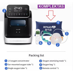 Deguonies generatorius nešiojamas 9L