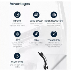 Kriolipolizės Lazerio Cryo 6 sistemos aparatas terapijai