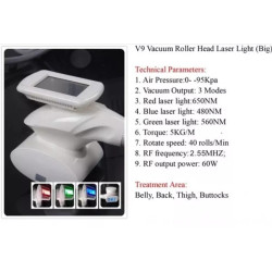 Krioterapijos velachape V10 aparatas kūno formų korekcijai