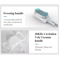 Velashape Cryo kavitacijos vakuumo mašina 2 in 1