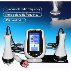 Kavitacijos svorio mažinimo RF dažnio odos stangrinimo grožio aparatas